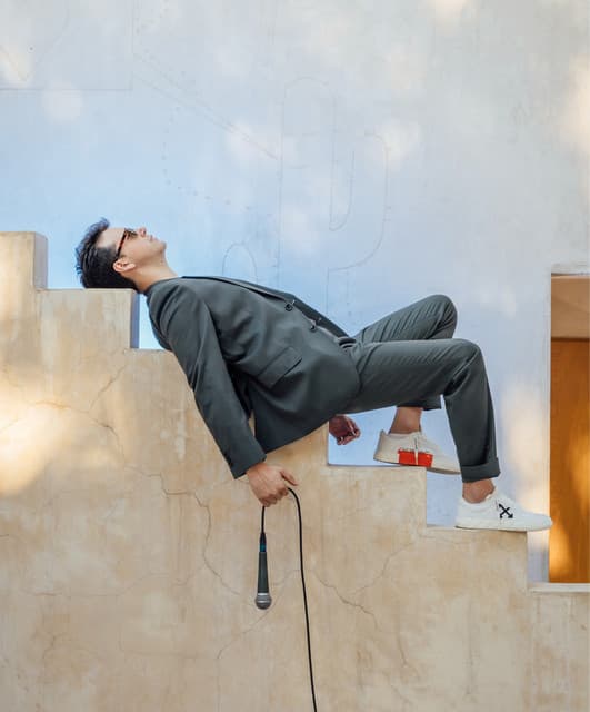 Foto do artista Axel Muñiz