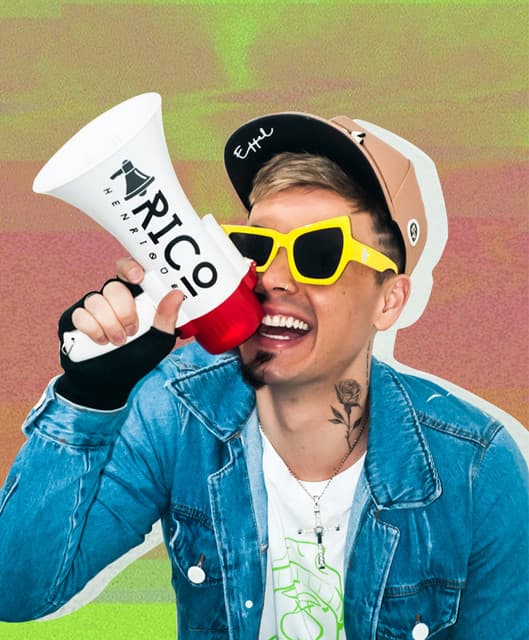 Foto do artista Rico Henriques