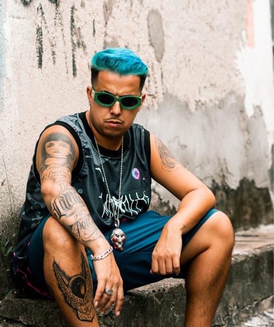 Foto do artista Escobar Gaviria