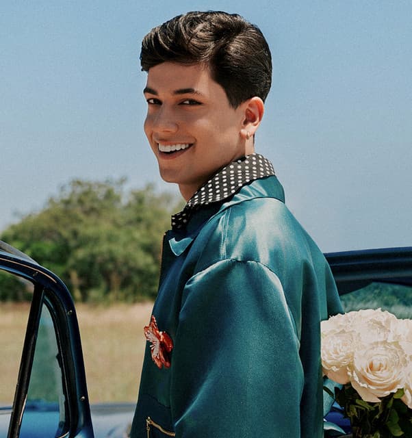 Foto do artista Léo Foguete